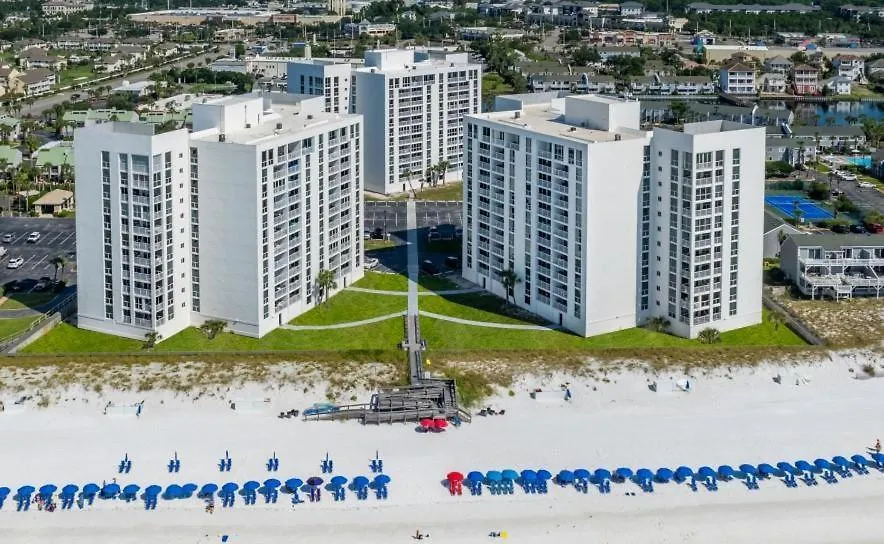 1095 Shoreline - Bedroom Beach Front Condo Free Beach Setup Destin 0*,